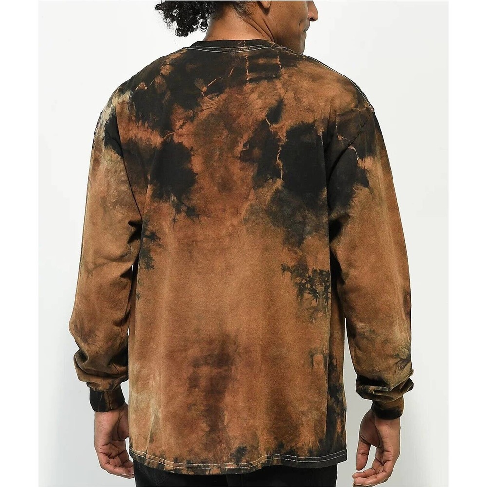 Primitive Skate Men's X My Hero Academia Impact Tie-Dye Long Sleeve Tee T-Shirt - Picture 3 of 5